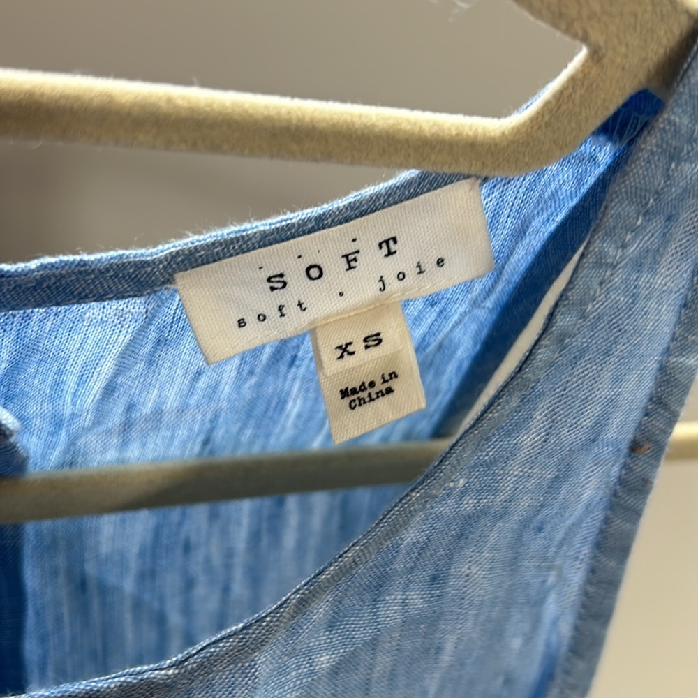 100% linen tank